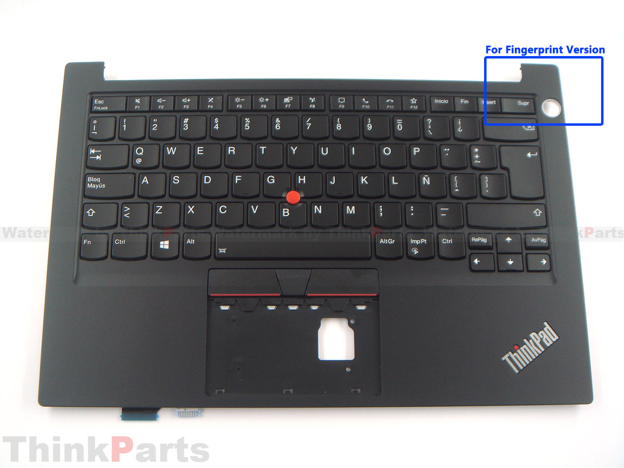 Lenovo ThinkPad E14 Gen 3 4 Palmrest Keyboard Bezel Latin Spanish