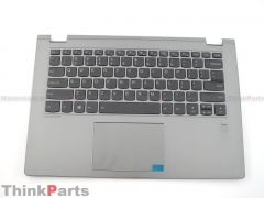 New/Original Lenovo Flex 6-14IKB 6-14ARR 14.0" Palmrest Keyboard bezel with US layout backlit Keyboard and fingerprint