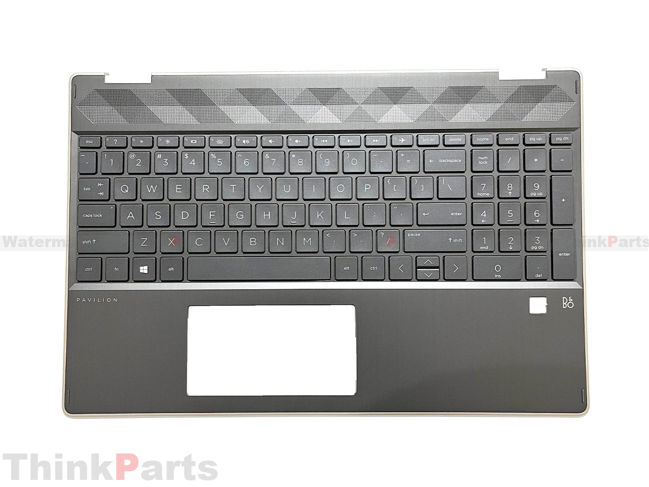 Hp Pavilion X360 15 Dq Tpn W140 156 Palmrest Bezel Us Bl L51519 001 6639