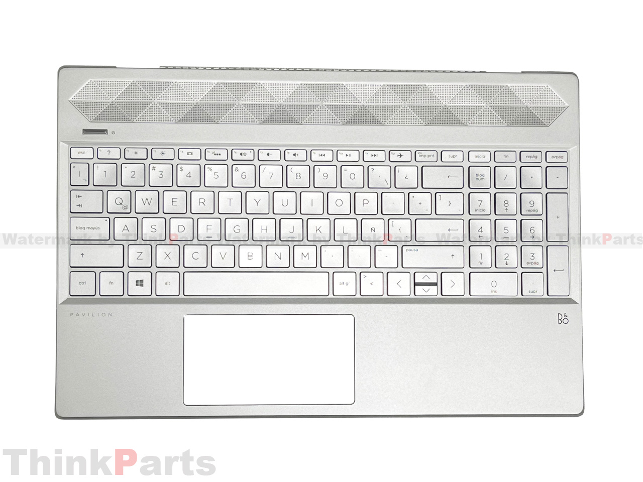 HP Pavilion 15-CS TPN-Q208 15-CW Palmrest Bezel w/LAS BL Keyboard